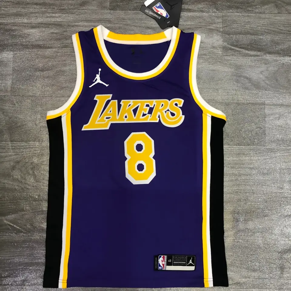 Lakers de Los Ángeles Edición Jumpman limitada n.º 8 Kobe Bryant
