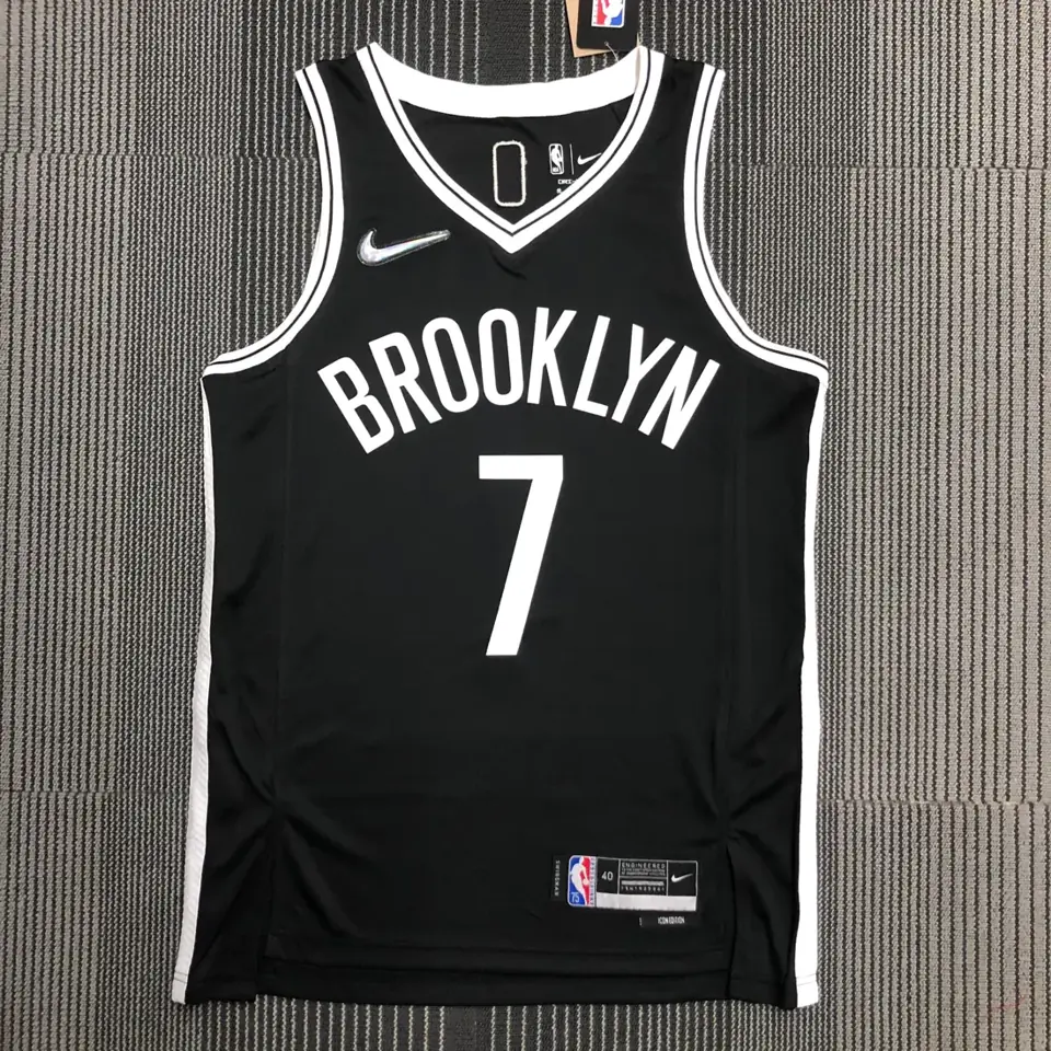 75 aniversario Los Nets negro número 7 Durant
