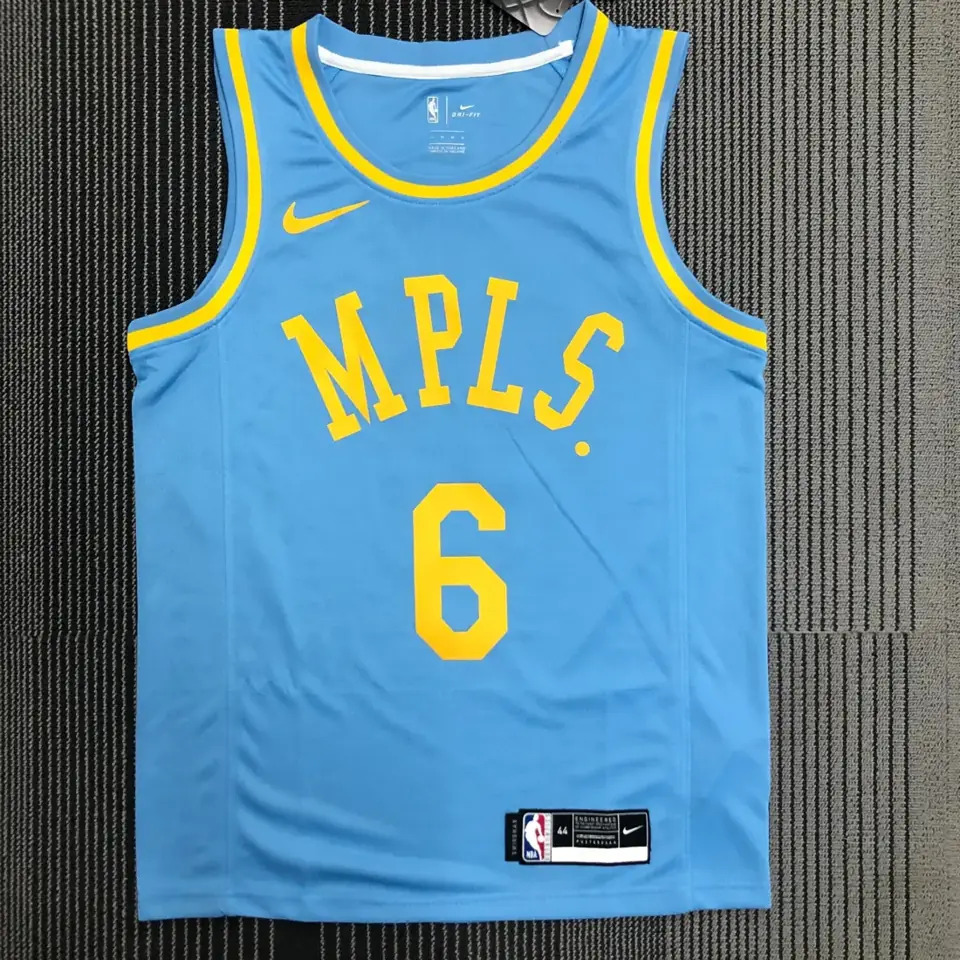 Lakers Minneapolis n.º 6 LeBron James