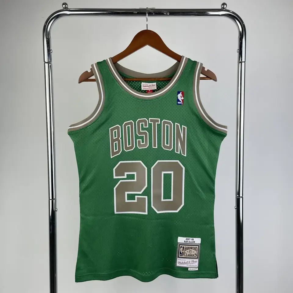 MN camiseta retro termoimpresa: SW Celtics temporada 07/08 San Patricio nº 20 Ray Allen