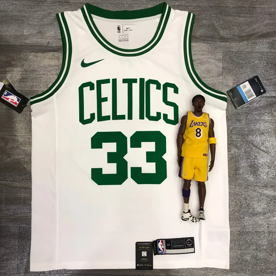 Celtics retro verde y blanco nº 33 Larry Bird