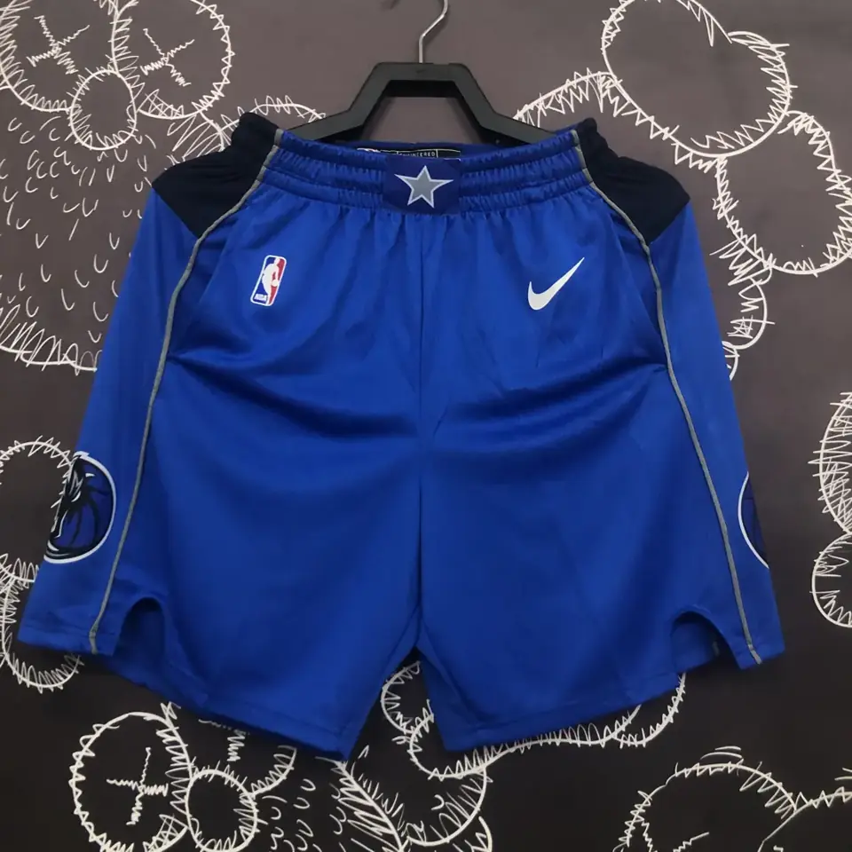Mavericks shorts azules