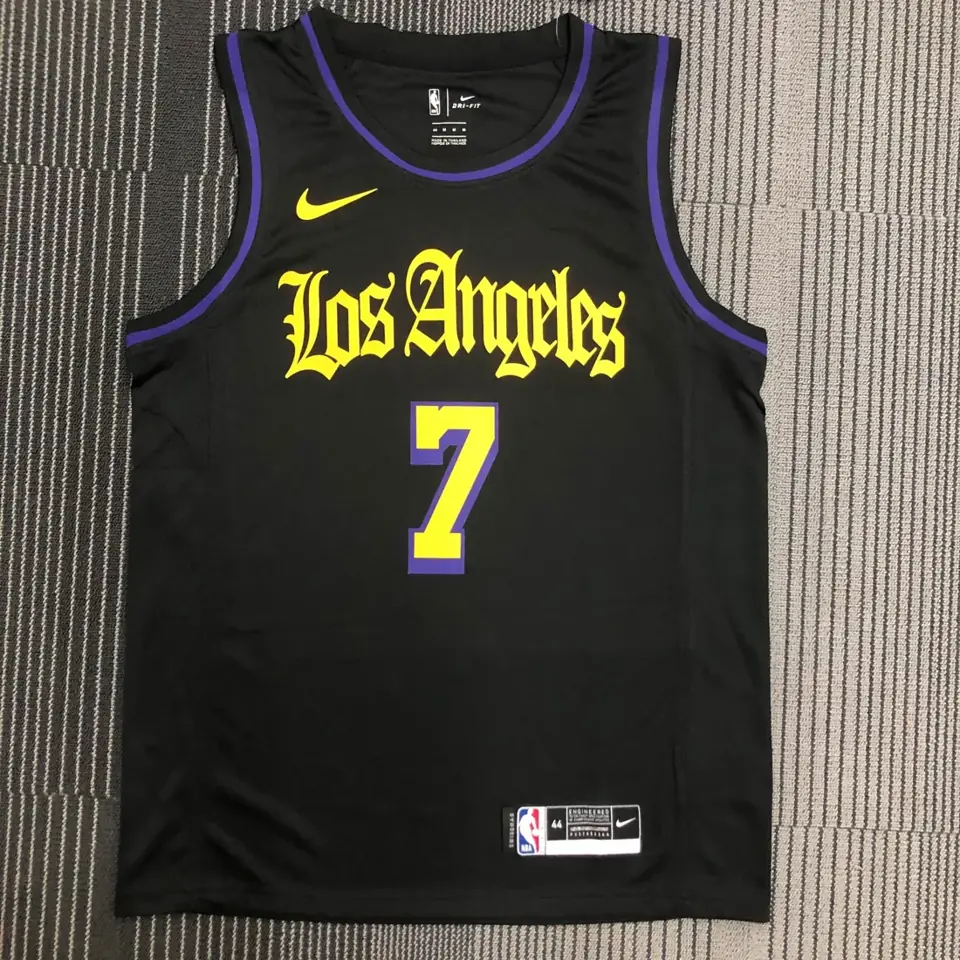 Lakers Noche Latina negro n.º 7 Anthony