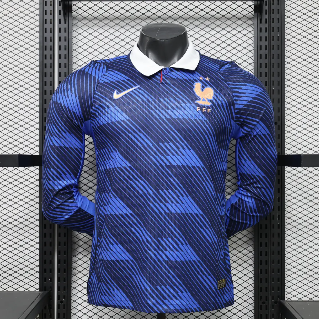 Versión jugador 26.27 Francia local manga larga S-3XL