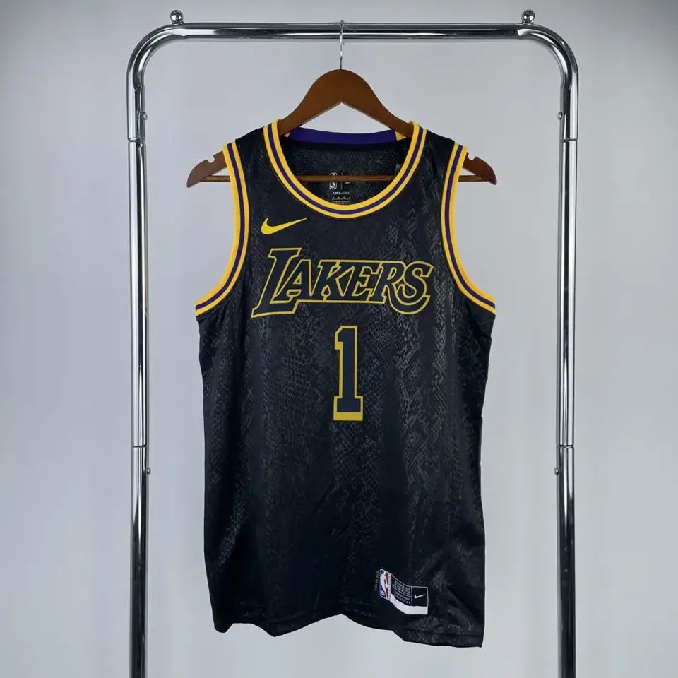 Lakers estampado de serpiente nº 1 Russell