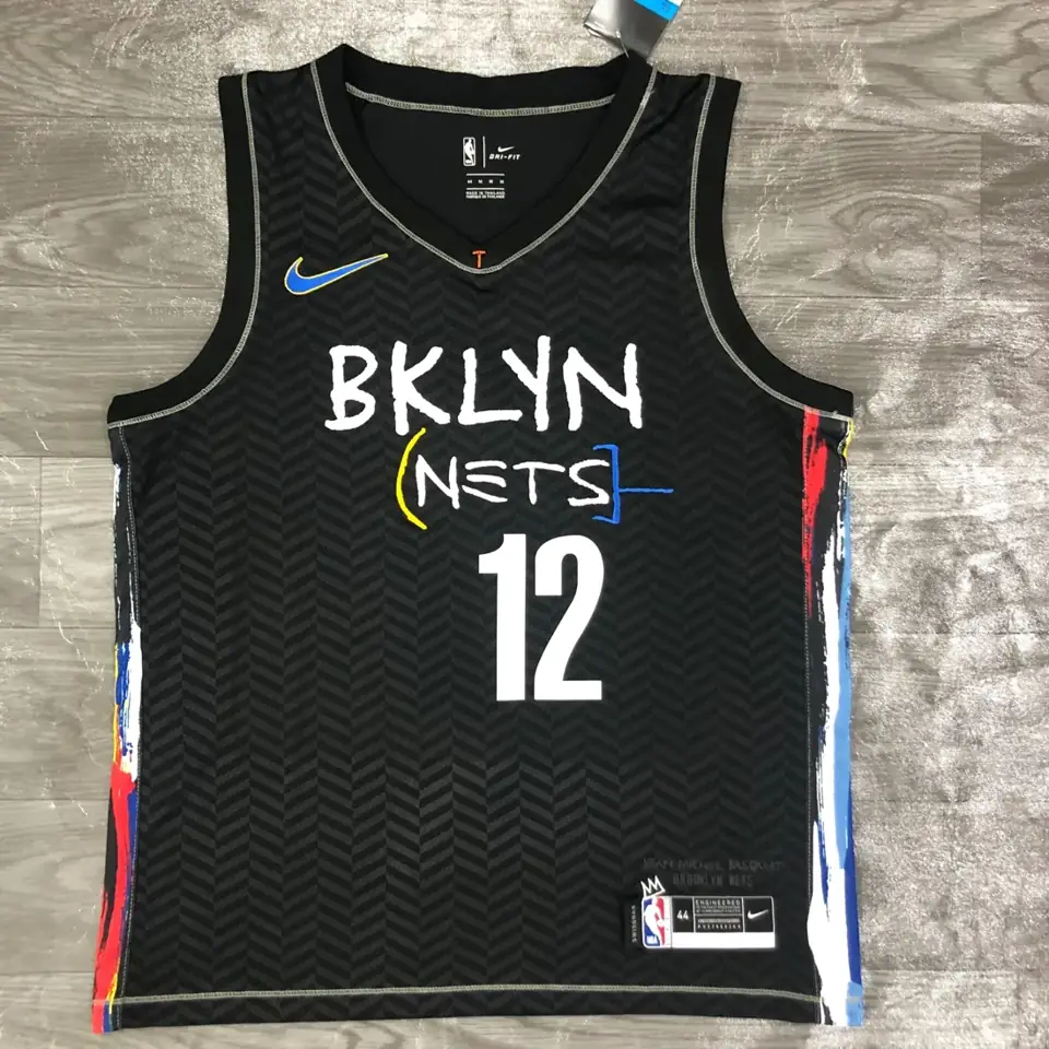 Temporada 21 Brooklyn Nets City Edition estilo graffiti, nº 12 Joe Harris