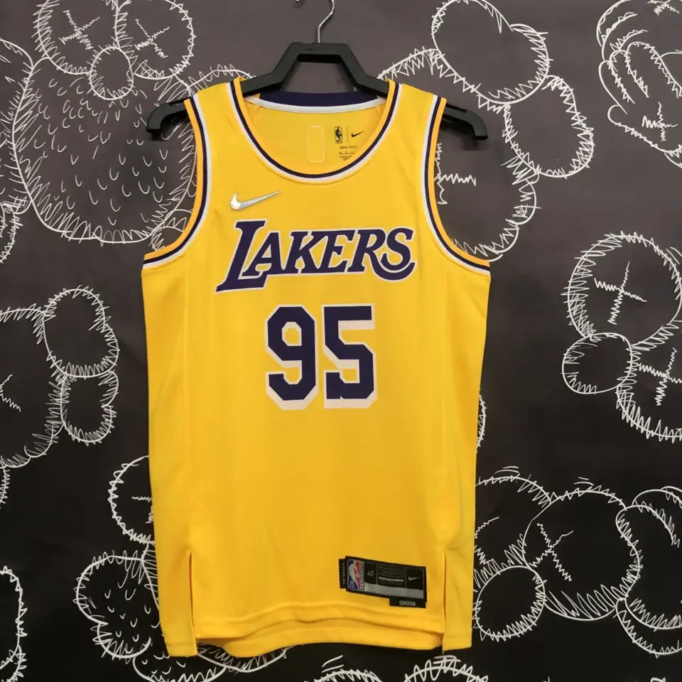 75º aniversario Lakers amarillo nº 95 Anderson