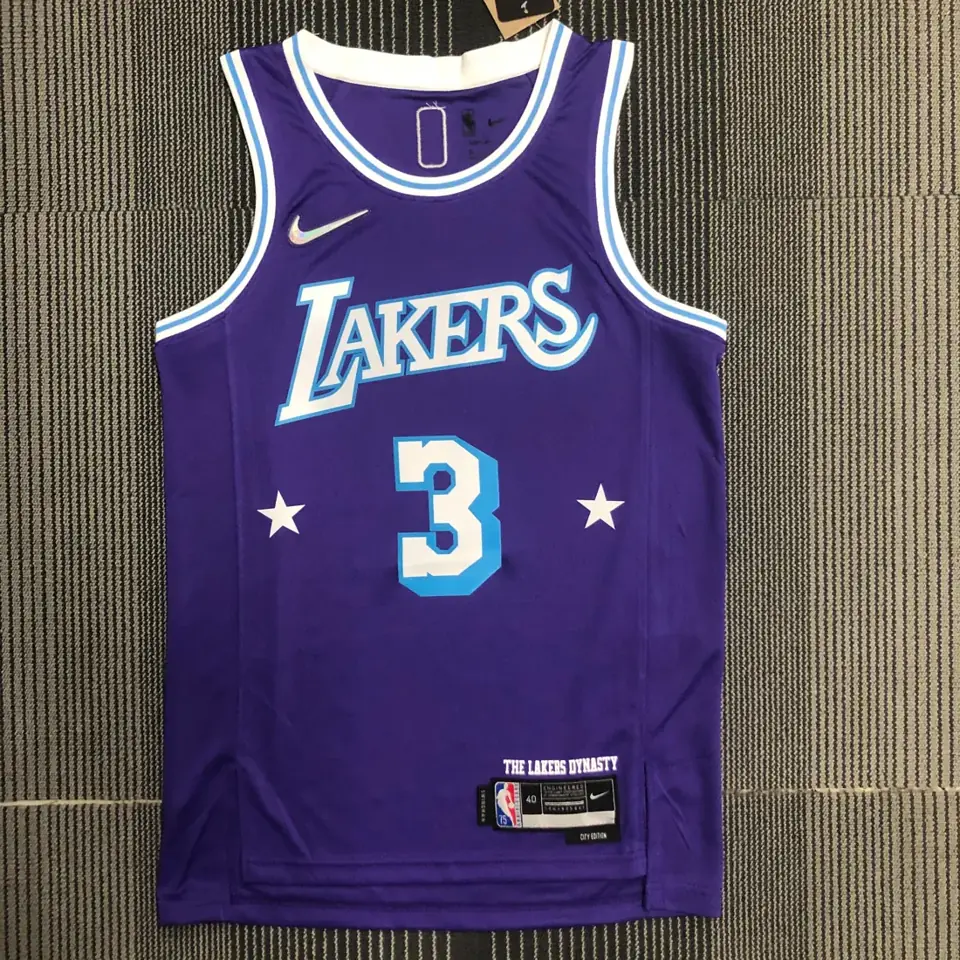 75º aniversario temporada 22 Lakers City Edition nº 3 Davis