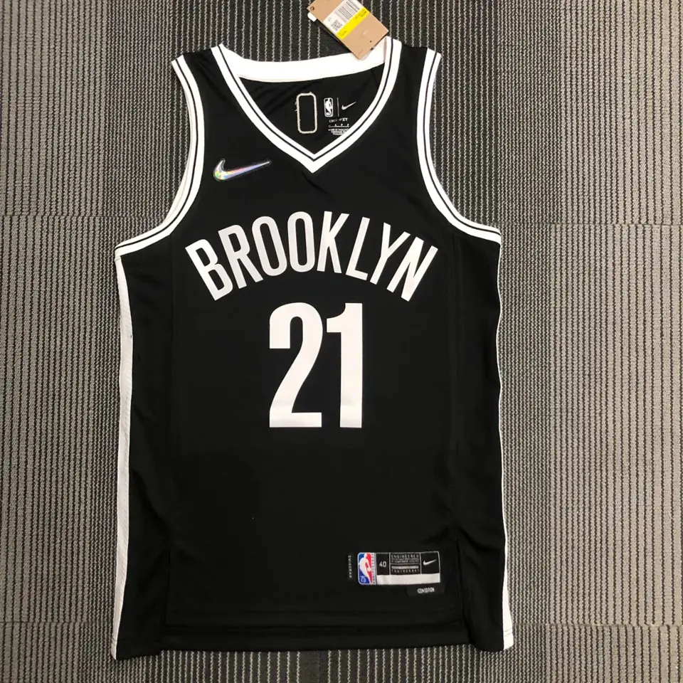 75 aniversario Los Nets negro número 21 Aldridge