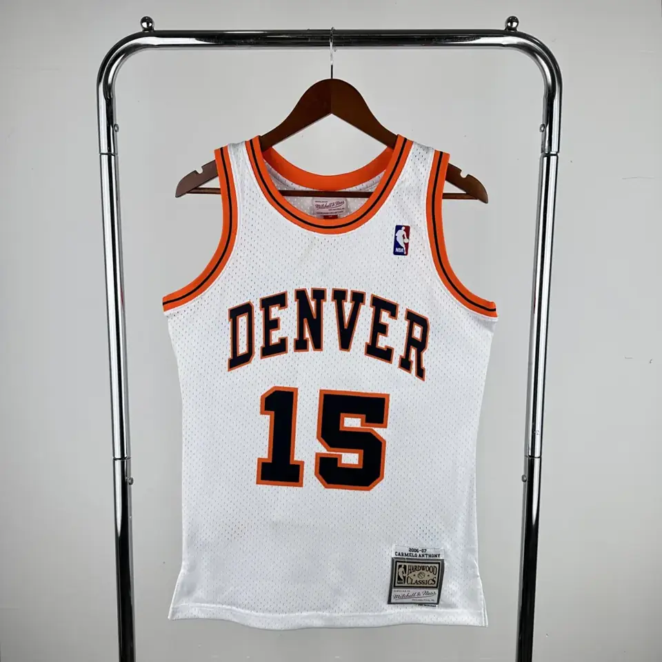 Camiseta retro termosellada MN: SW Nuggets temporada 06/07 Noche retro ABA nº 15 Anthony
