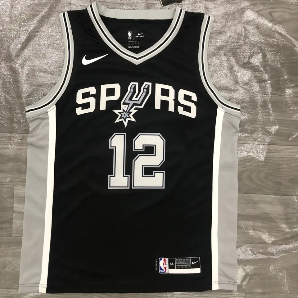 San Antonio Spurs negro nº 12 Aldridge