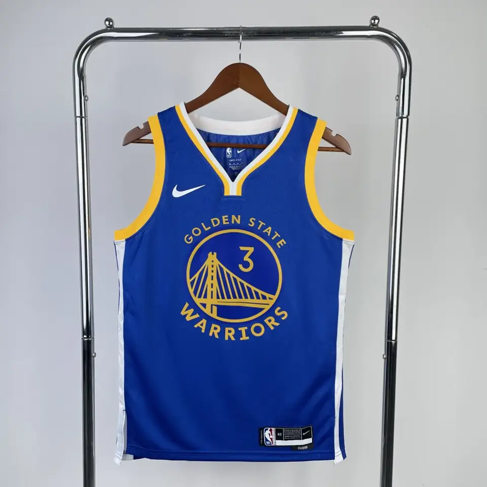 Temporada 23 Golden State Warriors visitante azul número 3 Poole