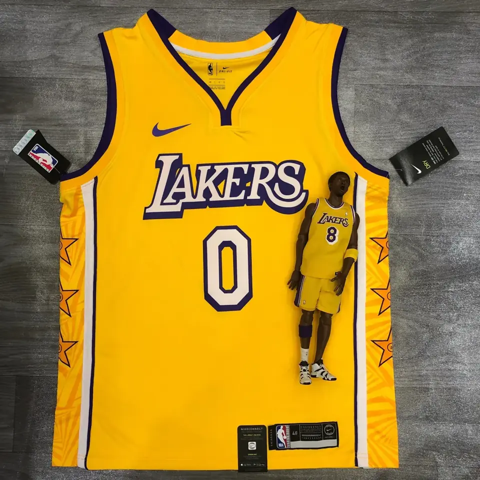 Los Angeles Lakers con estrellas nº 0 Nick Young