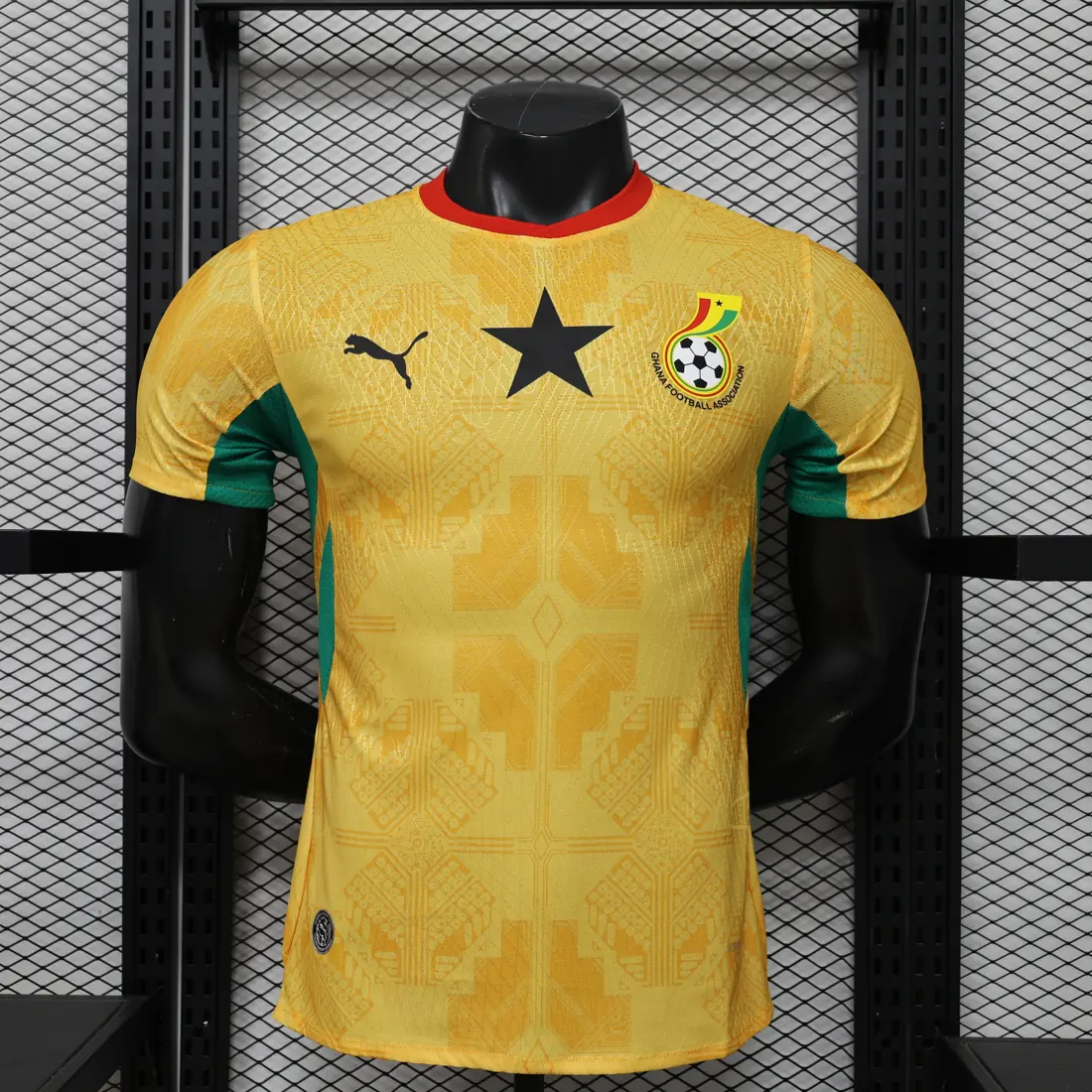 Versión jugador 26.27 Ghana visitante S-2XL