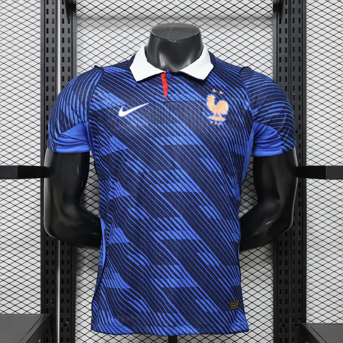 Versión jugador 26.27 Francia local S-3XL con estrella F bordada