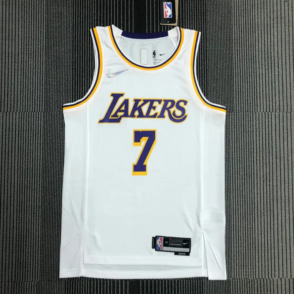 75 aniversario Lakers blanco número 7 Anthony