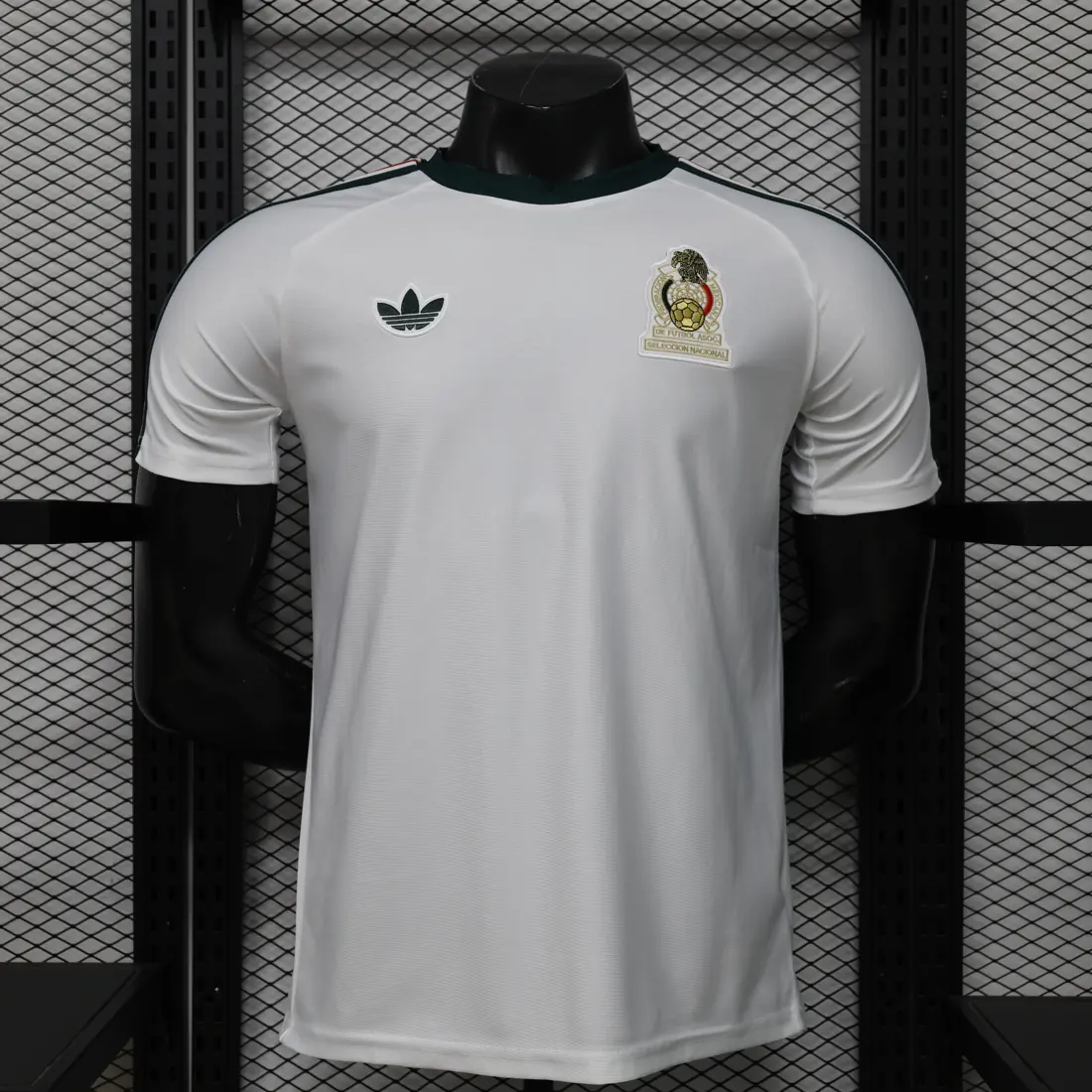 Versión jugador 26 México retro casual S a 3XL