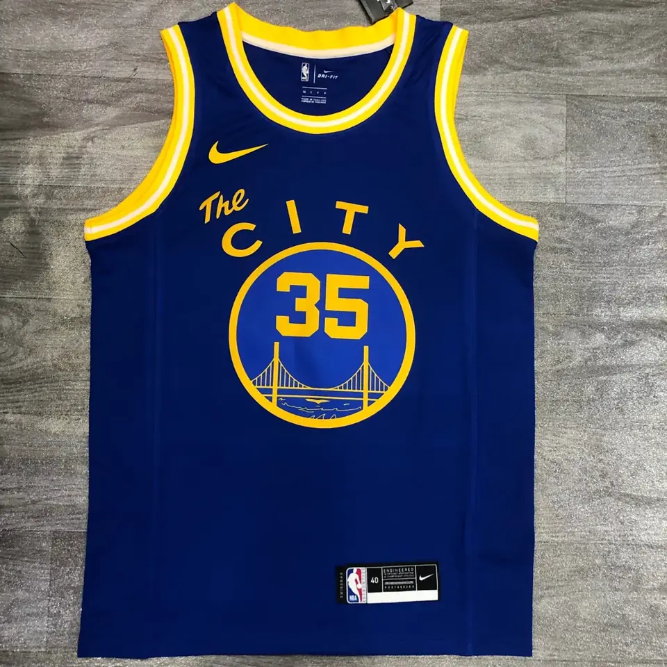 Temporada 21 Warriors de Golden State Edición Tranvía azul n.º 35 Kevin Durant