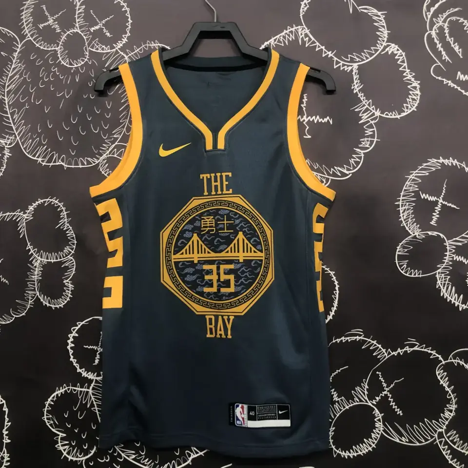 Temporada 18 Warriors gris Nº 35 Durant