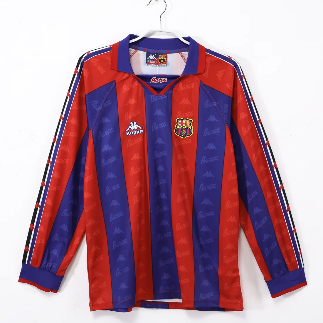Manga larga: Temporada 1995/97 Barcelona local 3B