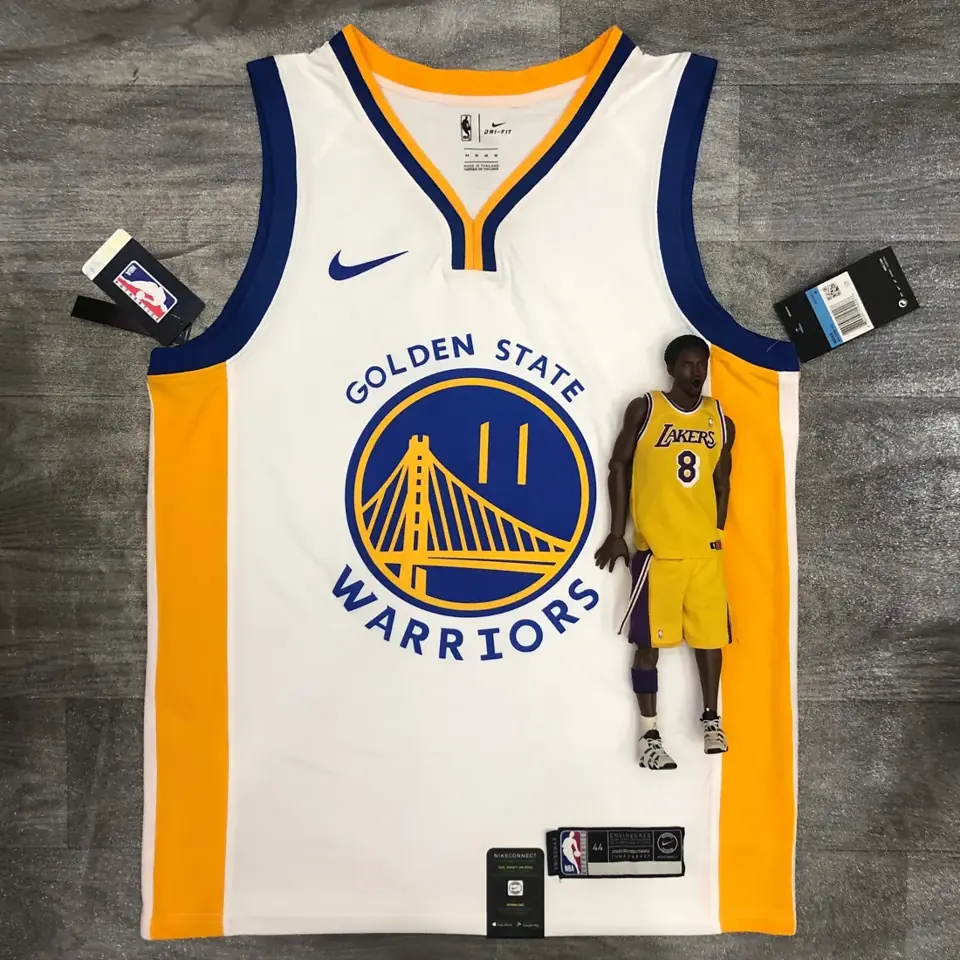 Temporada 20 Warriors cuello en V blanco nº 11 Thompson