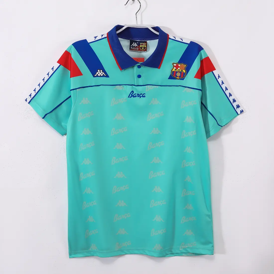 Temporada 1992/95 FC Barcelona visitante retro 8A