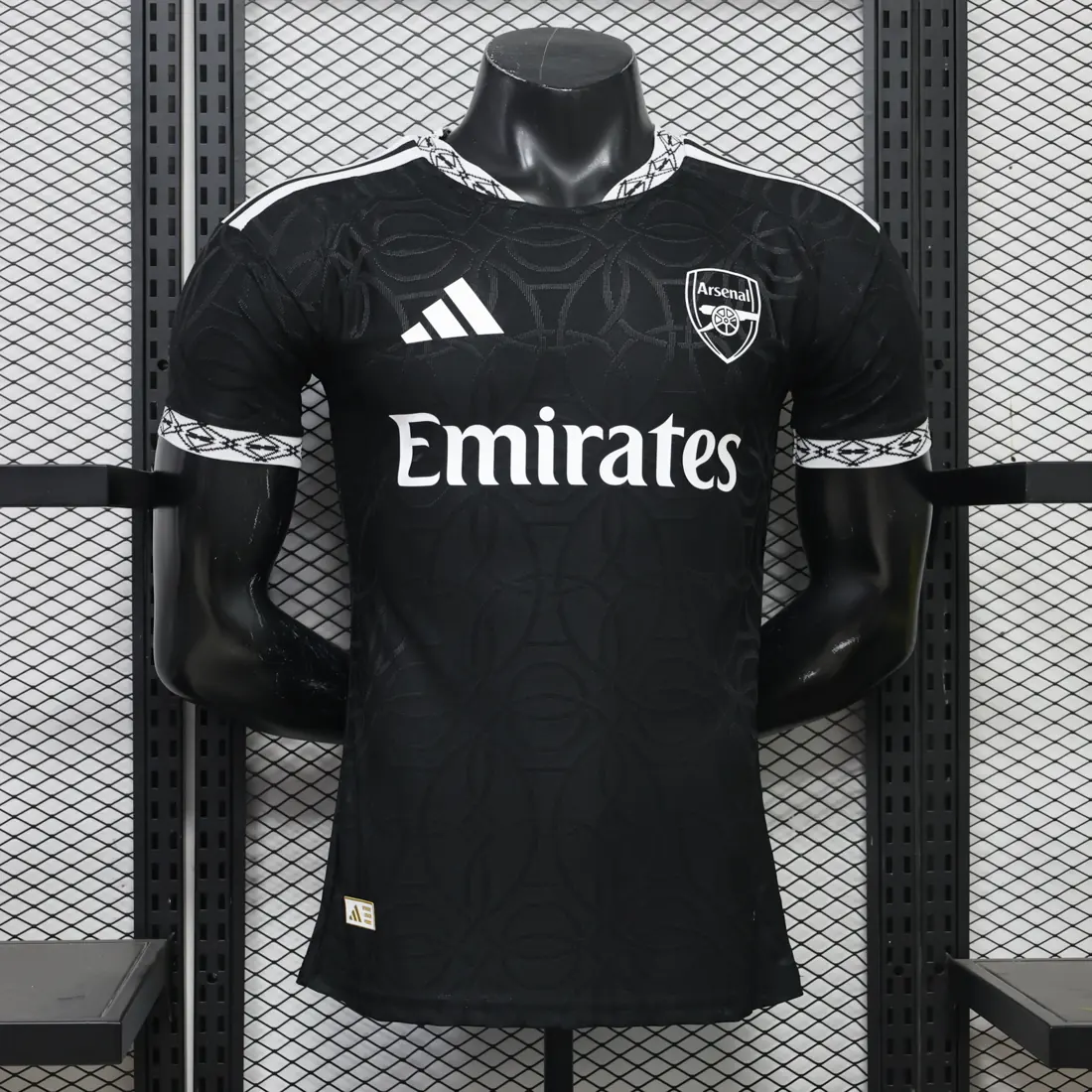Edición especial Arsenal 26-27, color negro, tallas S-2XL