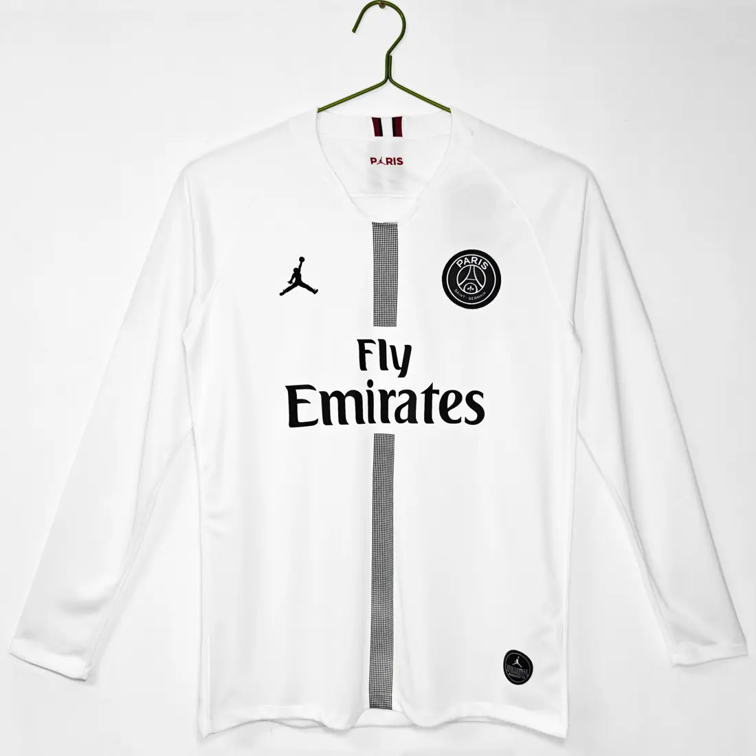 Manga larga: Temporada 2018/19 Paris Saint-Germain visitante retro 3B