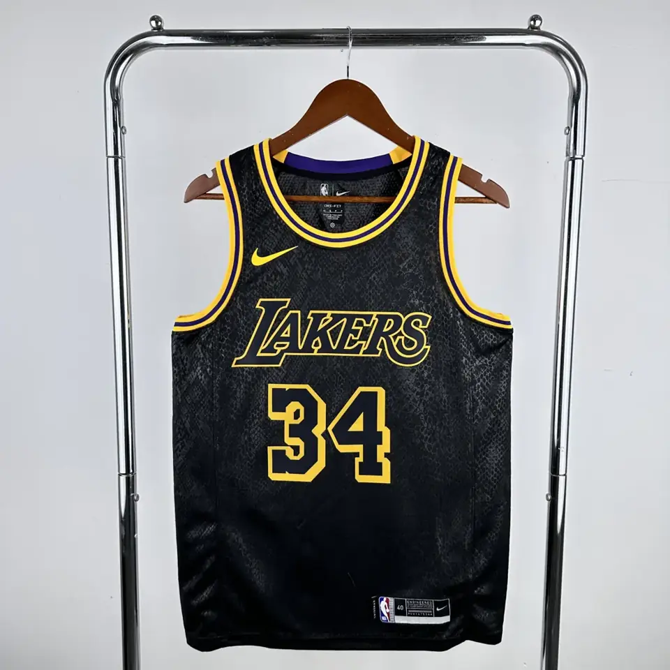 Lakers estampado de serpiente #34 O'Neal
