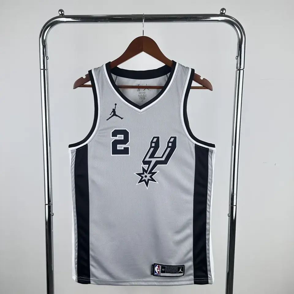 Temporada 21 Spurs Gris Edición limitada Air Nº 2 Leonard