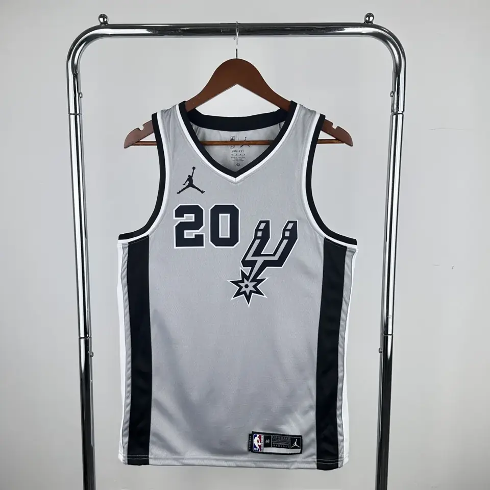 Temporada 21 Spurs Gris Edición limitada Air Nº 20 Ginóbili