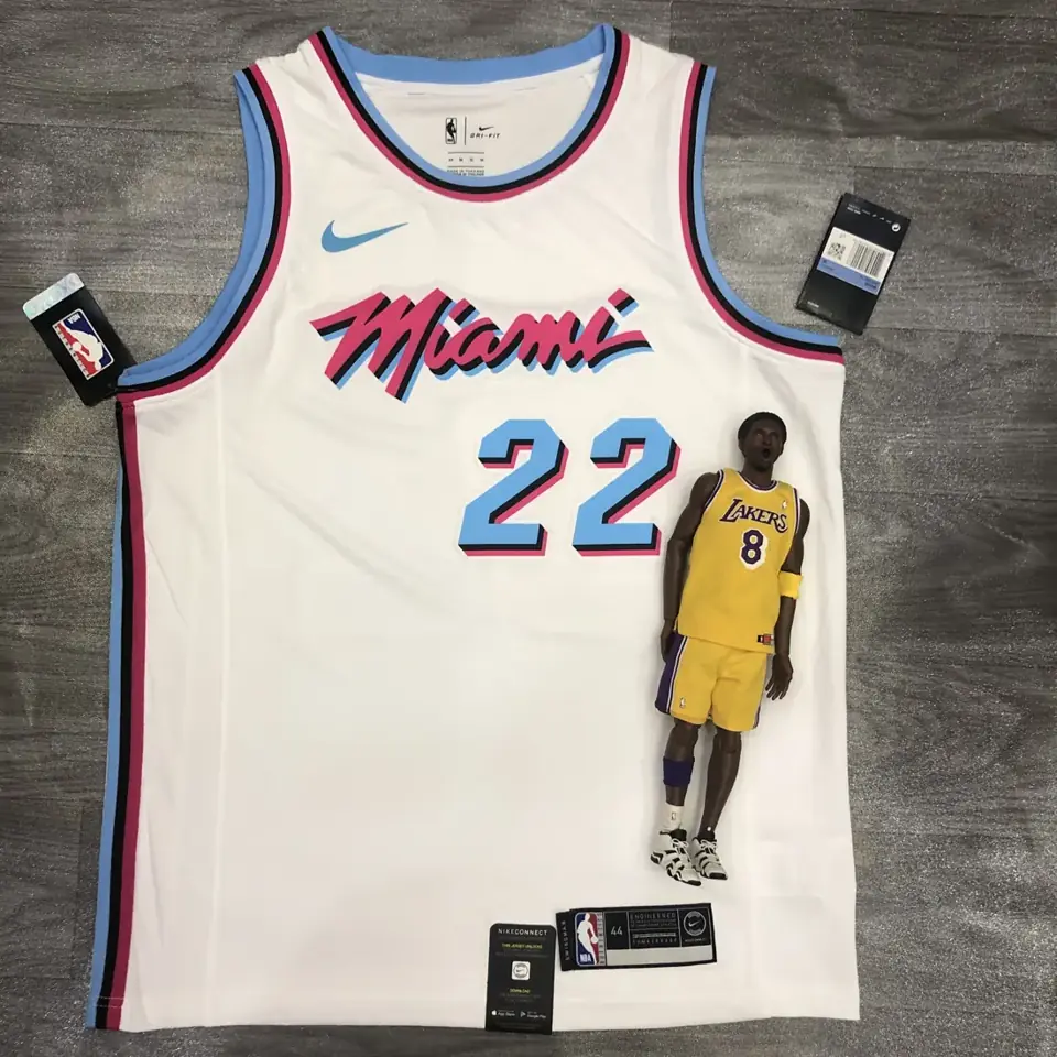 Miami Heat cuello redondo blanco nº 22 Jimmy Butler