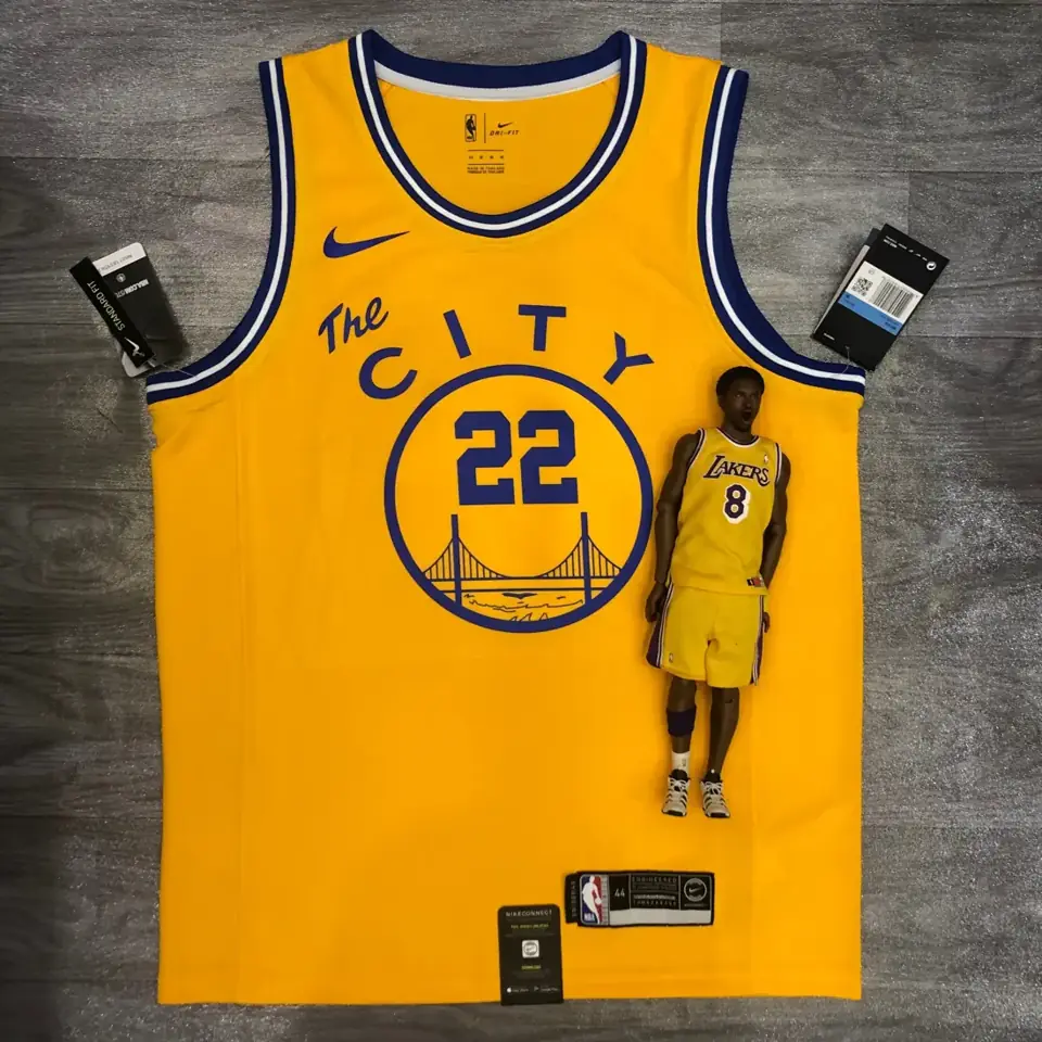 Golden State Warriors edición tranvía, amarillo, nº 22 Andrew Wiggins