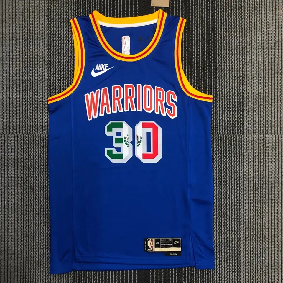 75.º aniversario Warriors retro México número 30