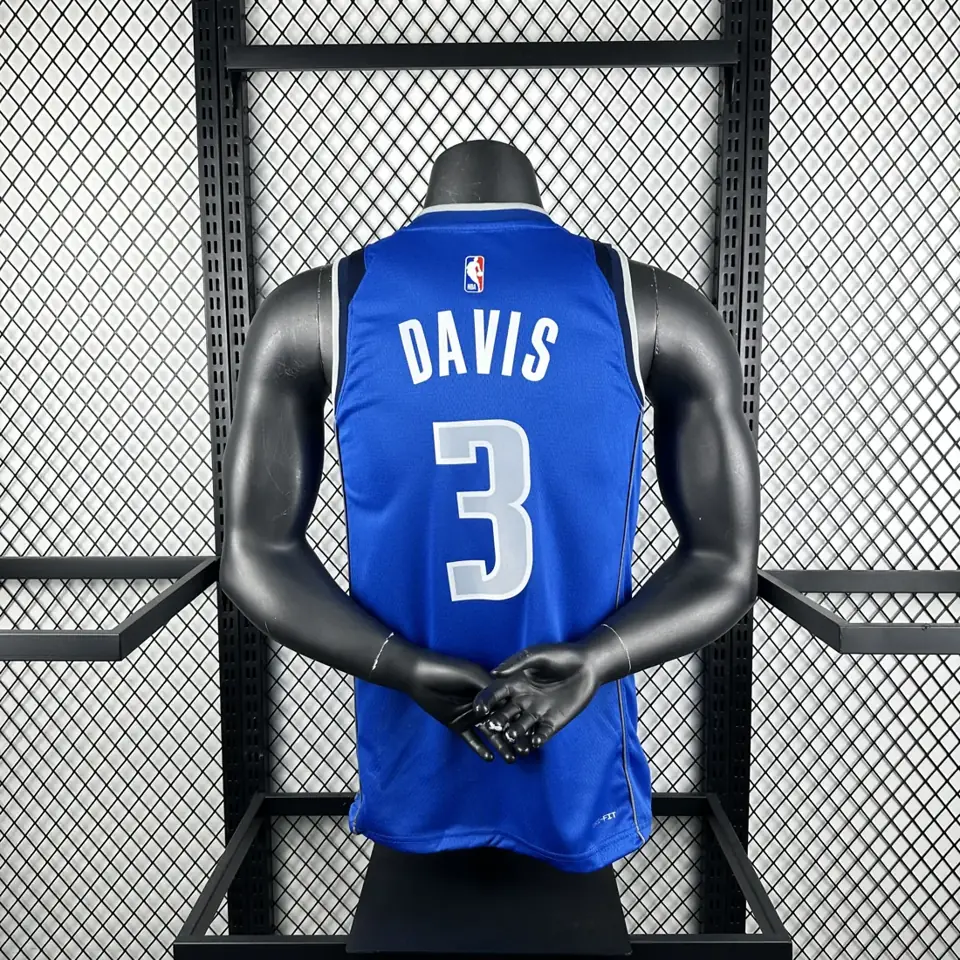 Temporada 23 Mavericks azul número 3 Davis