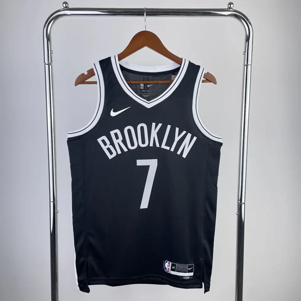Temporada 23 Nets negro número 7 Durant