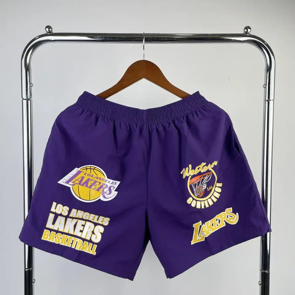 Pantalones cortos retro estilo americano Mitchell & Ness: Los Angeles Lakers