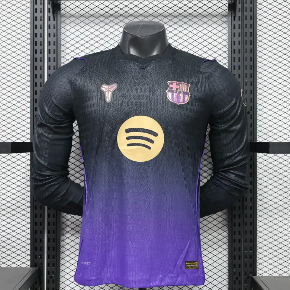 Versión jugador 26-27 Barcelona visitante manga larga S-3XL