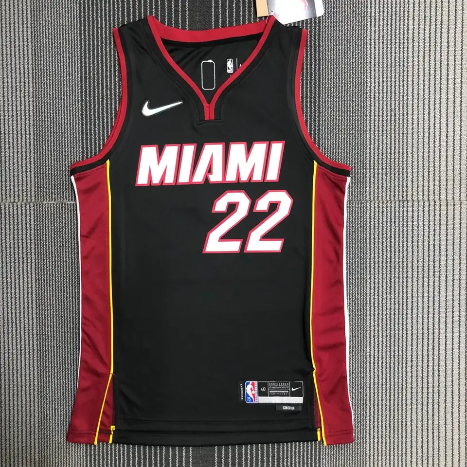 75 aniversario Miami Heat negro #22 Jimmy Butler