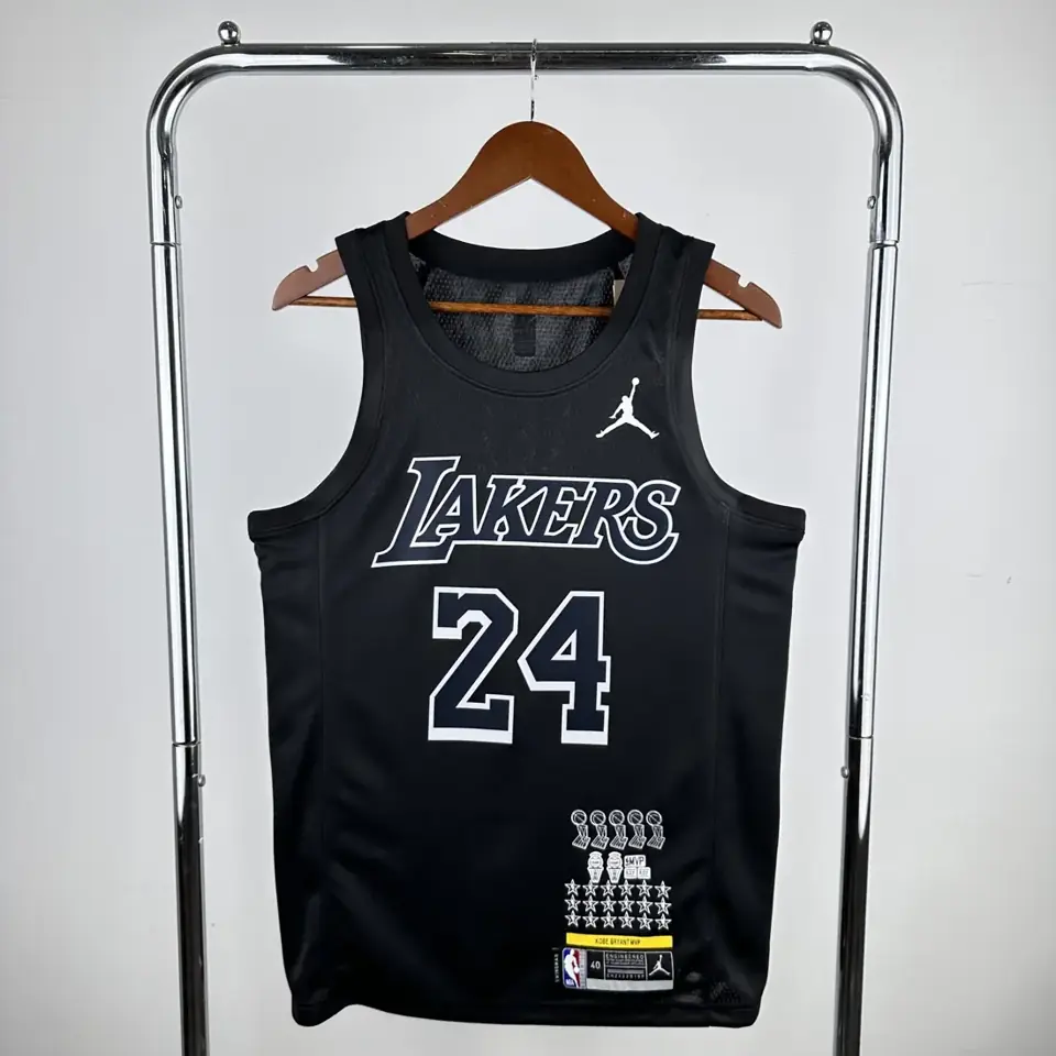 Lakers negro Edición Homenaje #24 Kobe