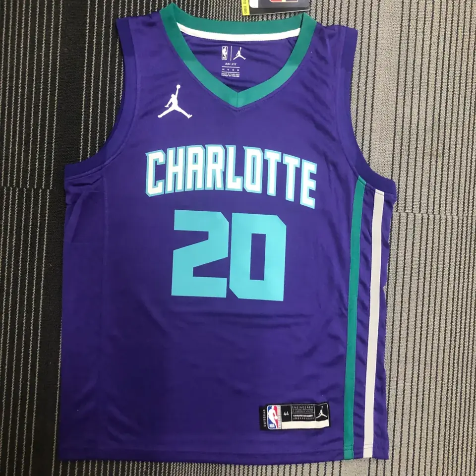 Hornets morado número 20 Hayward