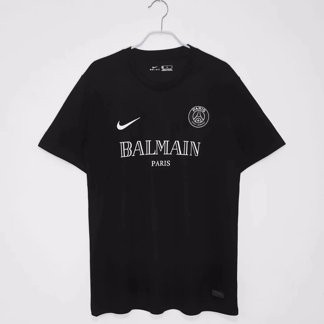 Temporada 2020 París camiseta de entrenamiento negra 8D