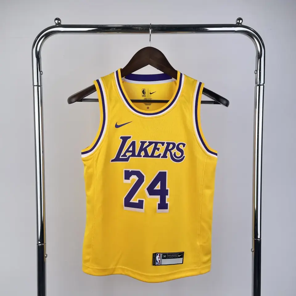 Juvenil para niños: Lakers amarillo nº 24 Kobe