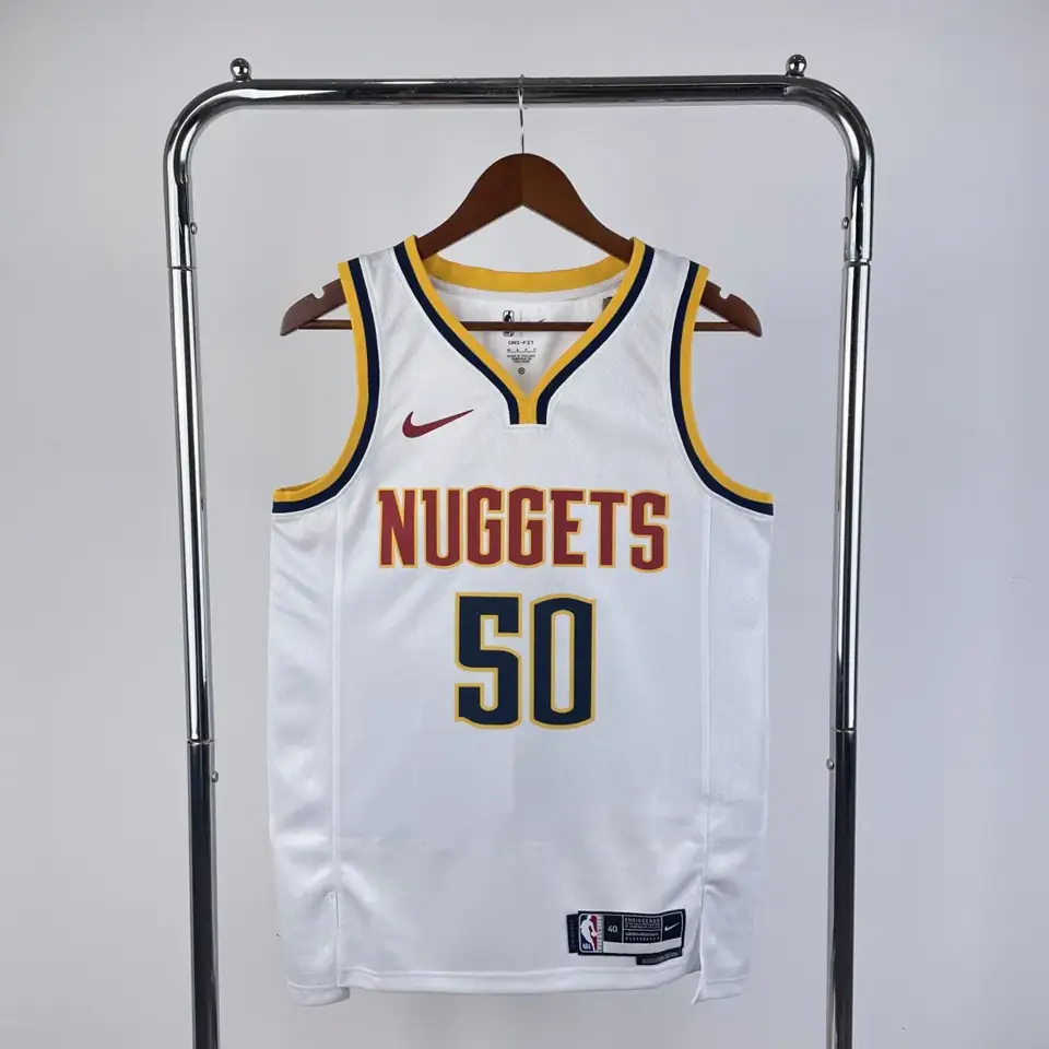 Temporada 23 Denver Nuggets blanco n.º 50 Gordon