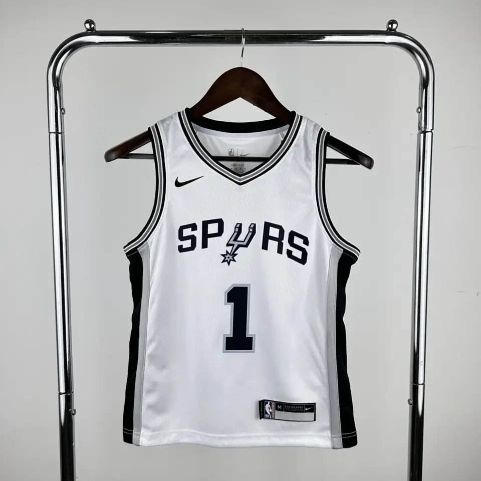 Infantil/juvenil: Spurs negro nº 1 Wembanyama