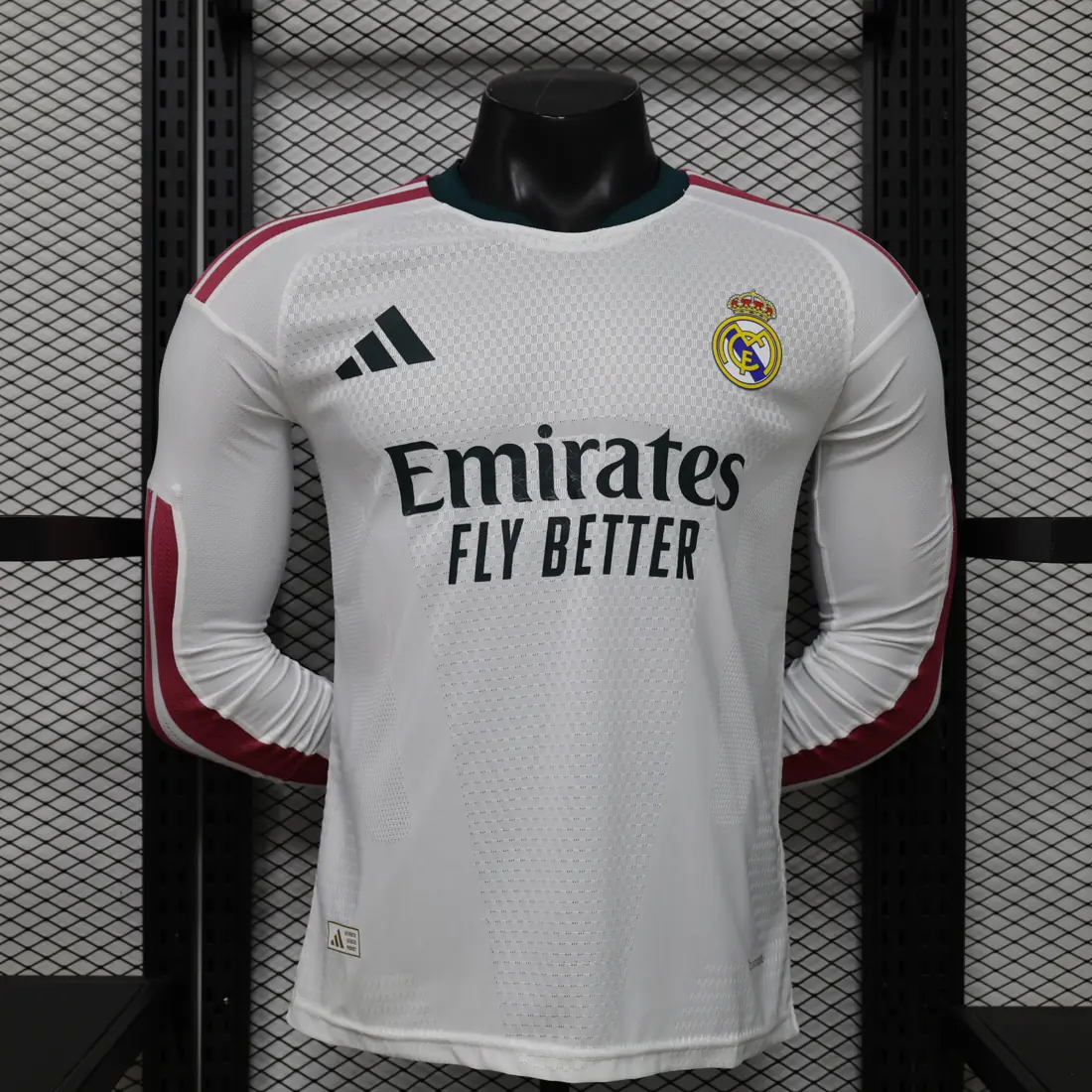 26. S-3XL Real Madrid local manga larga