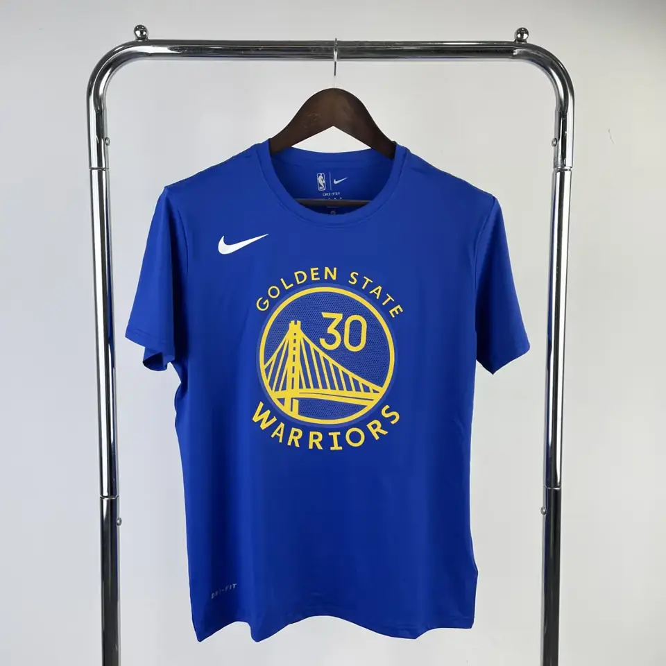Golden State Warriors azul nº30 camiseta de manga corta de secado rápido