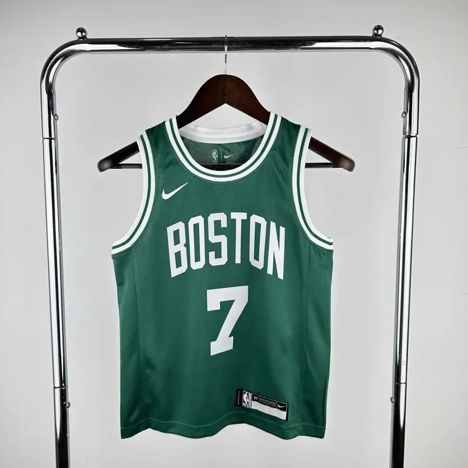 Juvenil: Celtics de Boston blanco número 7 Brown