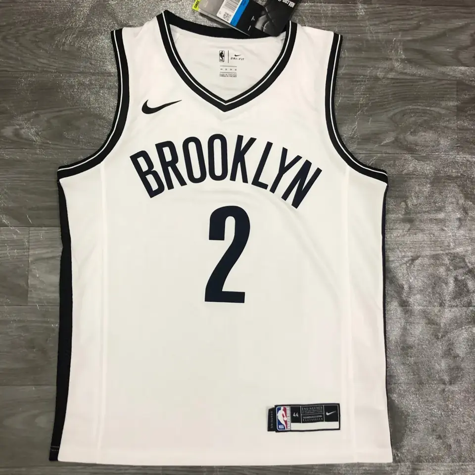 Brooklyn Nets, cuello en V, blanco, nº 2 Griffin