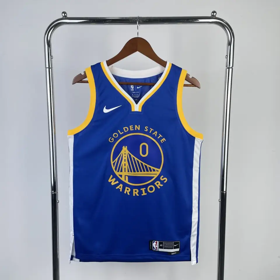 Temporada 23 Golden State Warriors visitante azul número 0 Payton II